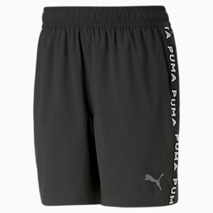 PUMA FIT 7" Taped Men's Training Shorts, PUMA Black